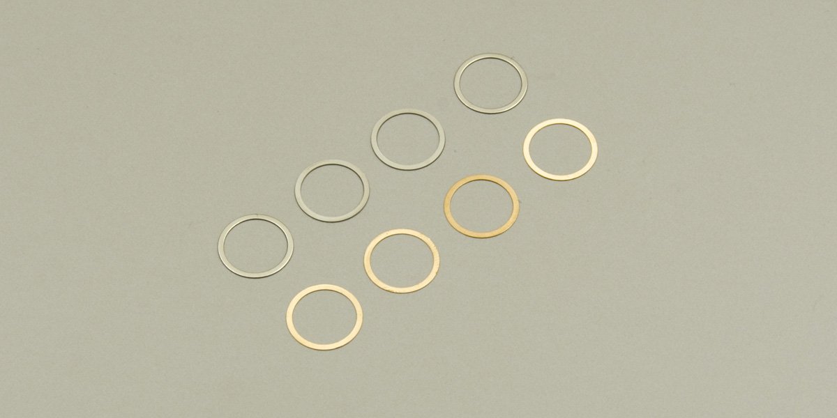 96647 10x12mm Shim Set (0.1/0.2/4pcs) 96647  - KYOSHO RC