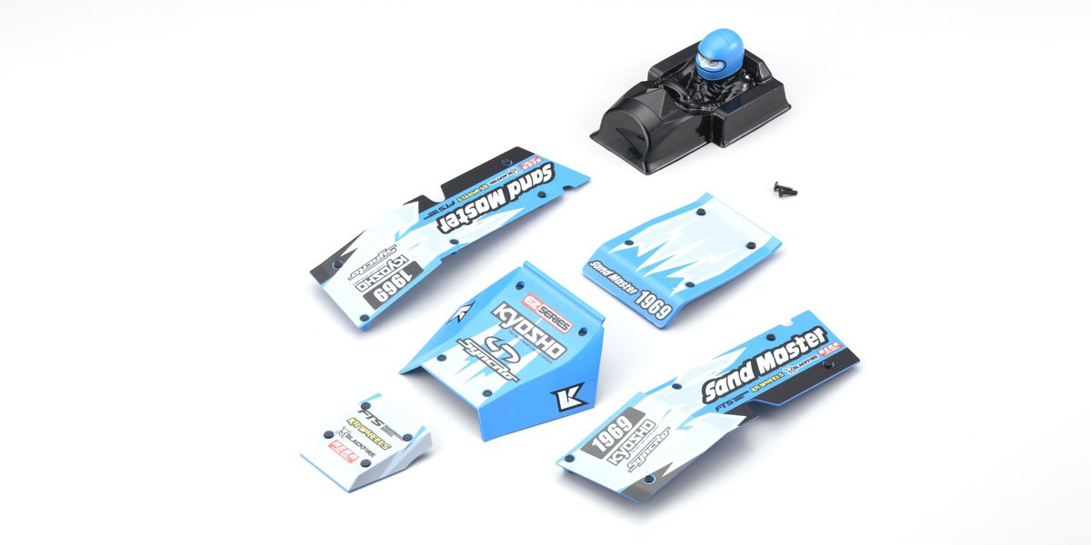 EZ005BL Body Parts Set (Blue/SAND MASTER) EZ005BL  - KYOSHO RC