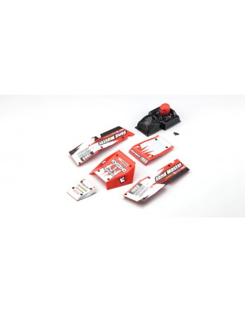 EZ005R Body Parts Set (Red/SAND MASTER) EZ005R  - KYOSHO RC