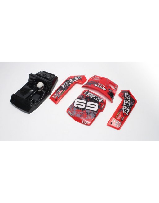 EZ025R Outer panel set (Red : AXXE) EZ025R  - KYOSHO RC