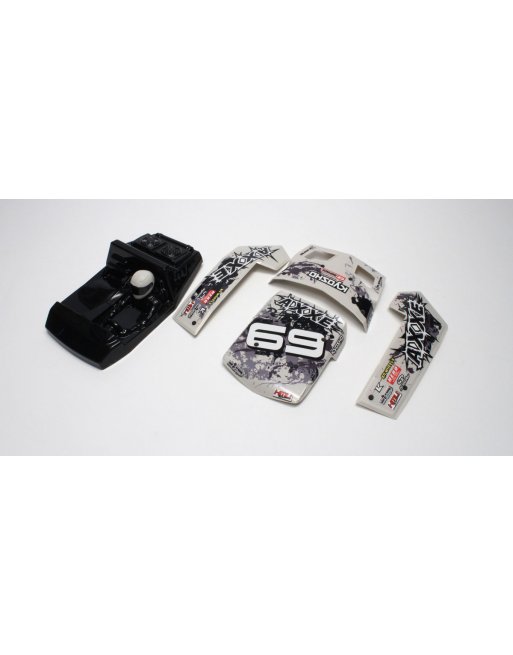 EZ025W Outer panel set (White : AXXE) EZ025W  - KYOSHO RC