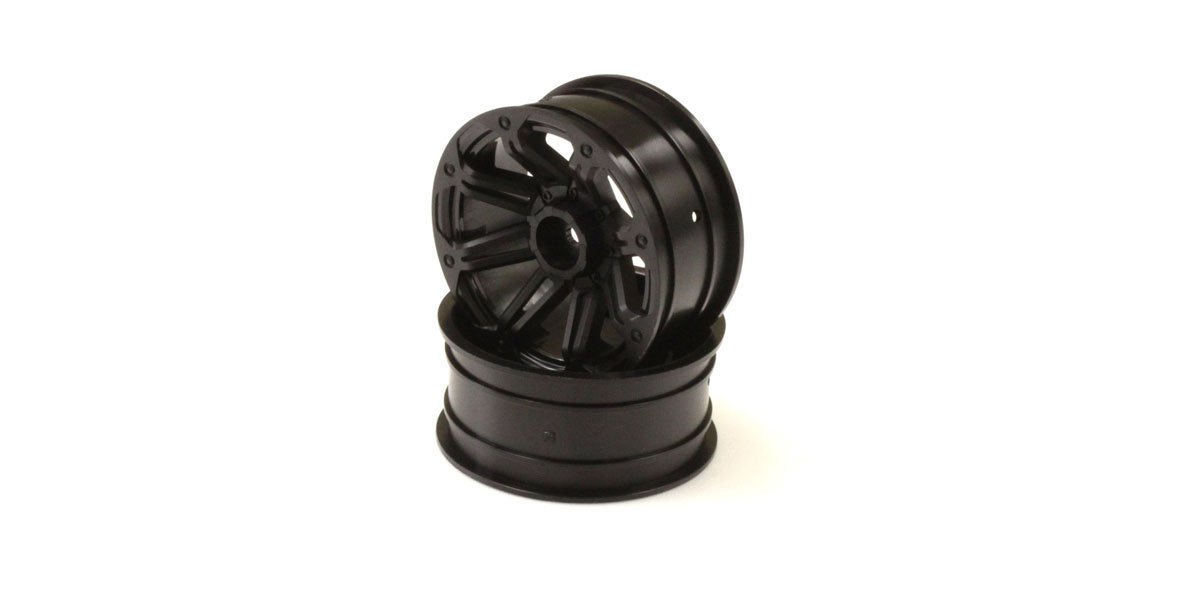 FAH203BK FrontWheel/Black/2pcs (Dirt Hog） FAH203BK  - KYOSHO RC