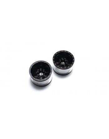 FAH301BC Wheel (Black Chrome/2pcs/RAGE VE) FAH301BC  - KYOSHO RC