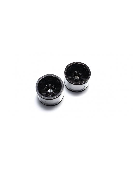 FAH301BC Wheel (Black Chrome/2pcs/RAGE VE) FAH301BC  - KYOSHO RC