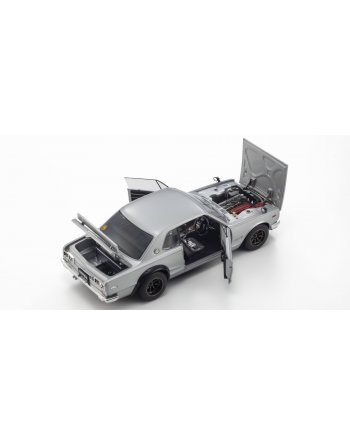 08129S KYOSHO ORIGINAL 1/18scale Nissan Skyline 2000GT-R KPGC10 SILVER  [No.KS08129S]  - KYOSHO minicar