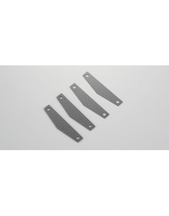 FMW608 Carbon Front Upper Mount Plate(0.5,1.0mm FMW608  - KYOSHO RC