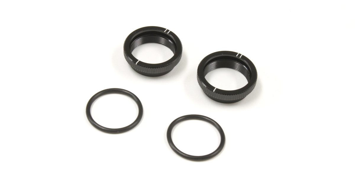 IF470-03BK Shock Adjust Dial (For Big Shock/2pcs/Bl IF470-03BK  - KYOSHO RC