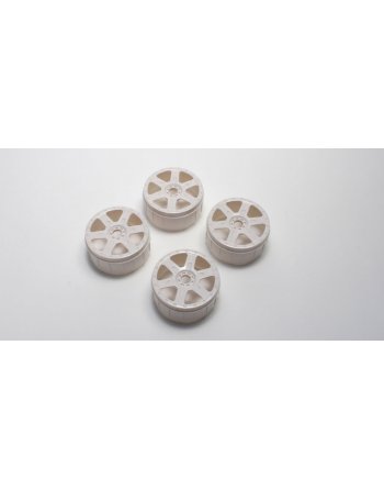 IFH005W 6-Spoke Wheel (White/4pcs) IFH005W  - KYOSHO RC