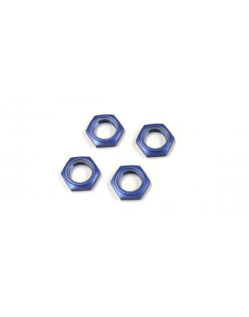 IFW336BL Wheel nut with nylon(Blue/4pcs) IFW336BL  - KYOSHO RC