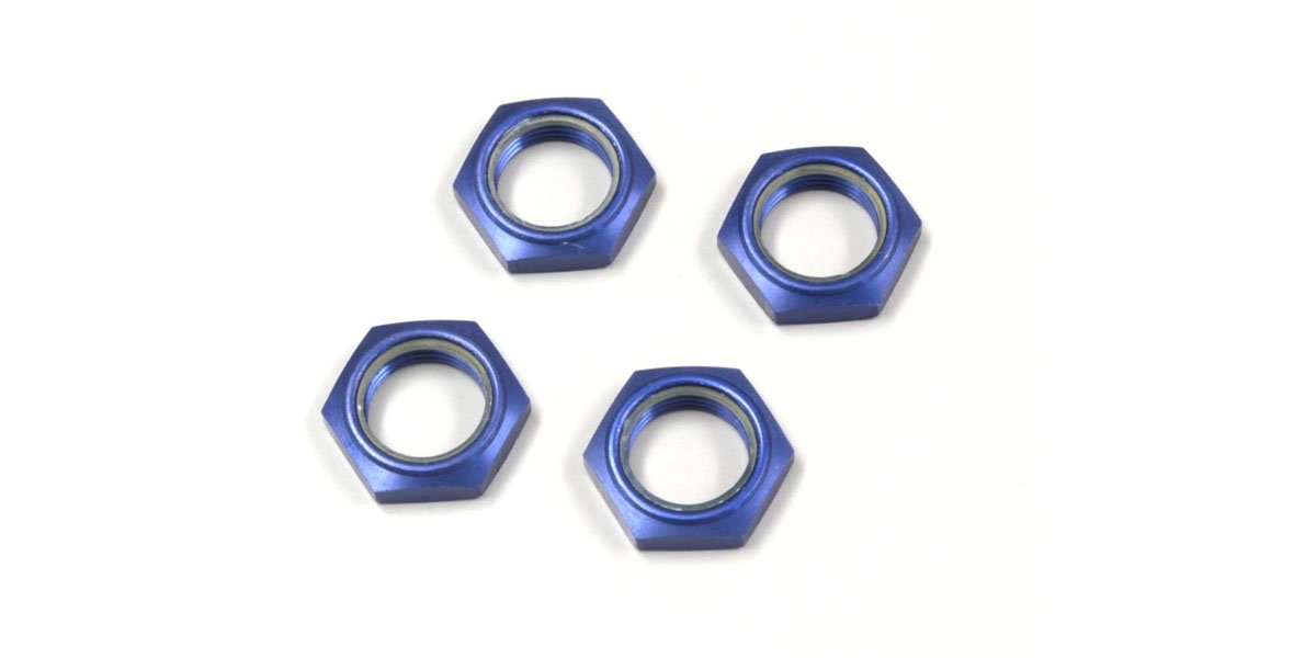 IFW336BL Wheel nut with nylon(Blue/4pcs) IFW336BL  - KYOSHO RC