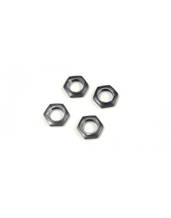 IFW336GM Wheel nut with nylon(Gun Metallic/4pcs) IFW336GM  - KYOSHO RC