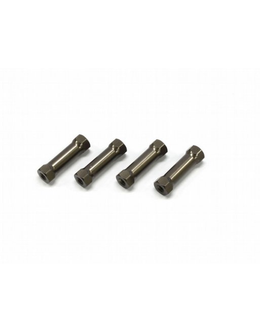IFW401 SP Aluminum Radio Post (Gunmetal/4pcs/MP9) IFW401C