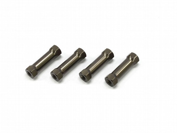 IFW401 SP Aluminum Radio Post (Gunmetal/4pcs/MP9) IFW401C