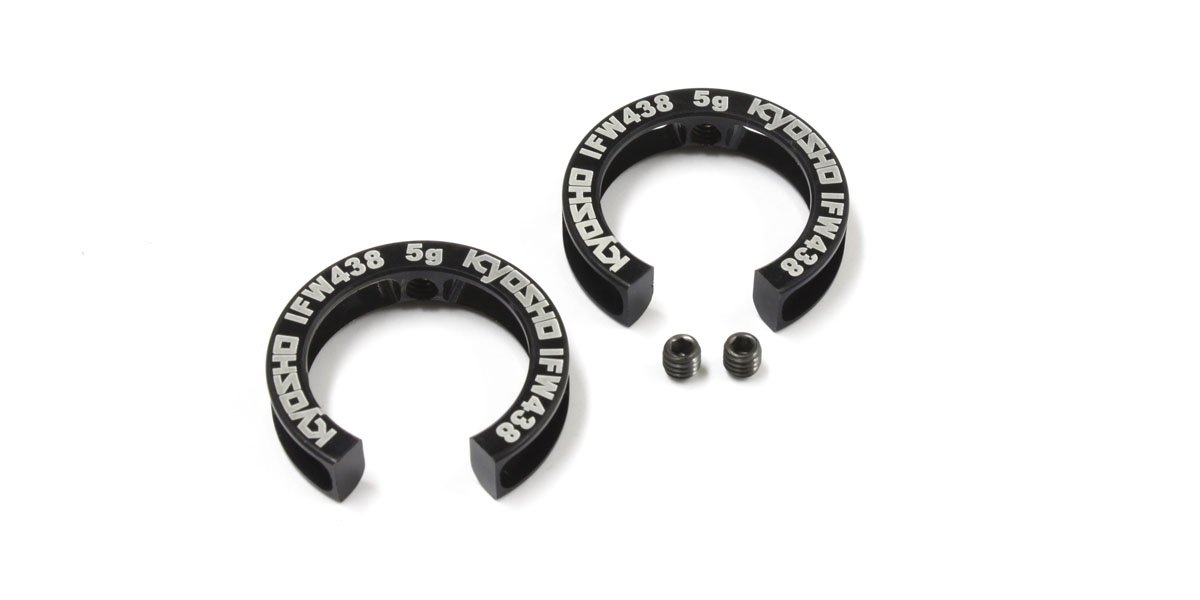 IFW438-05 RearKnuckleSettingWeight(5g/2pcs/MP9) IFW438-05  - KYOSHO RC