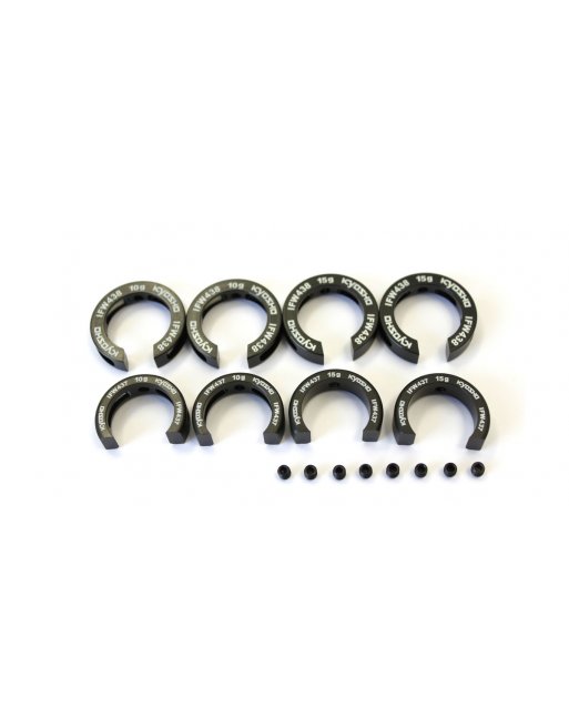 IFW439 F-Knuckle&R-Hub Setting Weight Set (MP9) IFW439  - KYOSHO RC