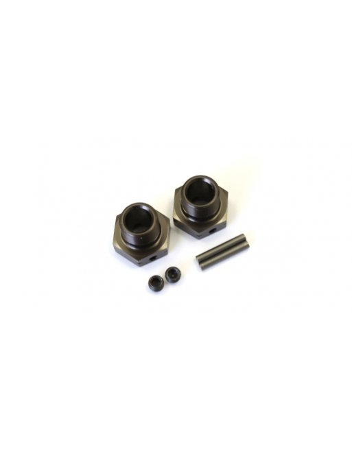 IFW444GM Front Wide Wheel Hub (2pcs/Gunmetal/MP9) IFW444GM  - KYOSHO RC