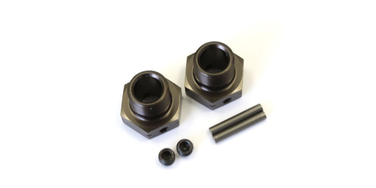IFW444GM Front Wide Wheel Hub (2pcs/Gunmetal/MP9) IFW444GM  - KYOSHO RC