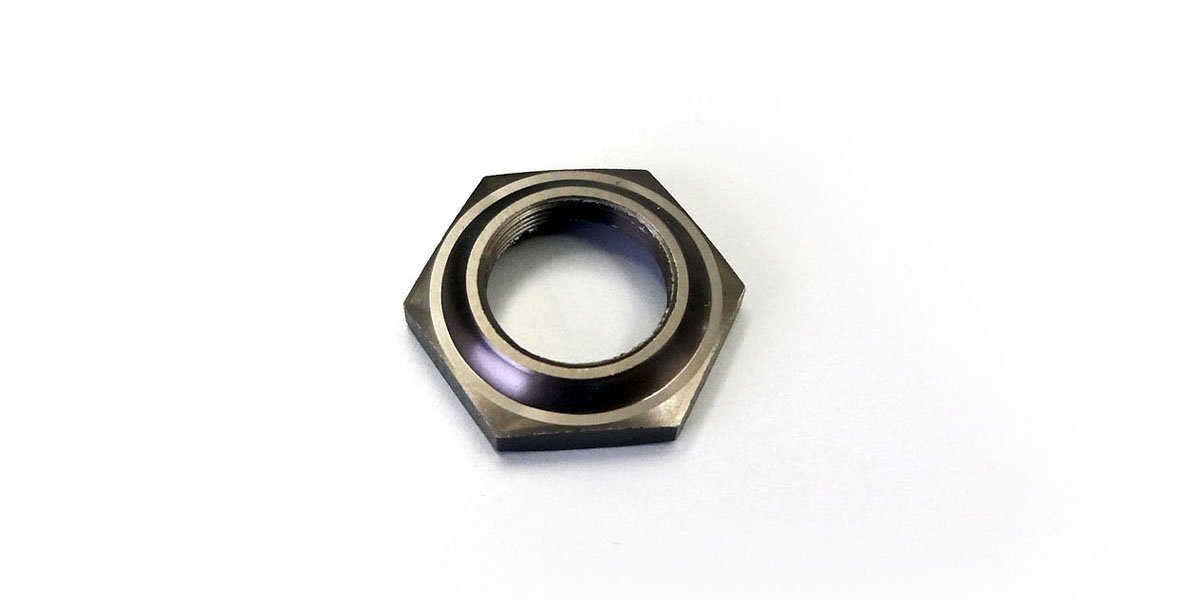 IFW447 Aluminum Hex Servo Saver Nut(Gunmetal/MP IFW447  - KYOSHO RC