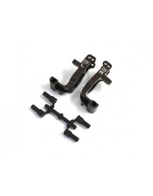IFW474 Al Front Hub Carrier Set(L,R/17.5ﾟ/Gum Metallic) IFW474B  - KYOSHO RC