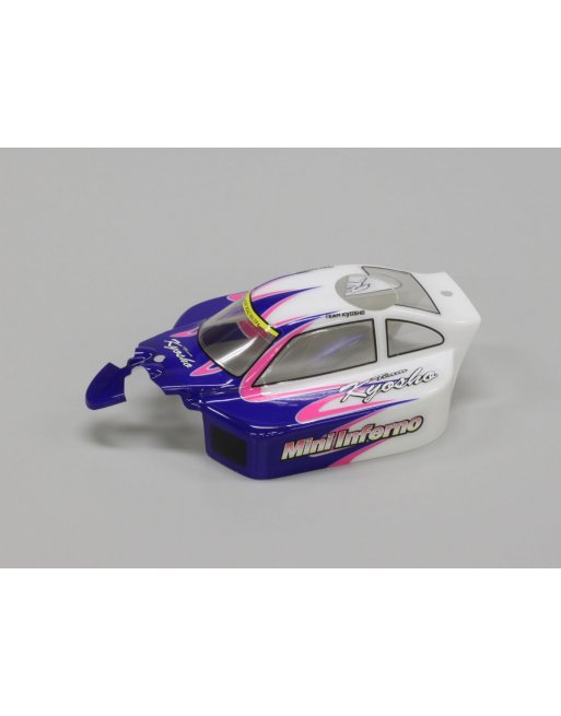 IHB01 Mini Inferno Colored Body Set (White/Blue) IHB01  - KYOSHO RC