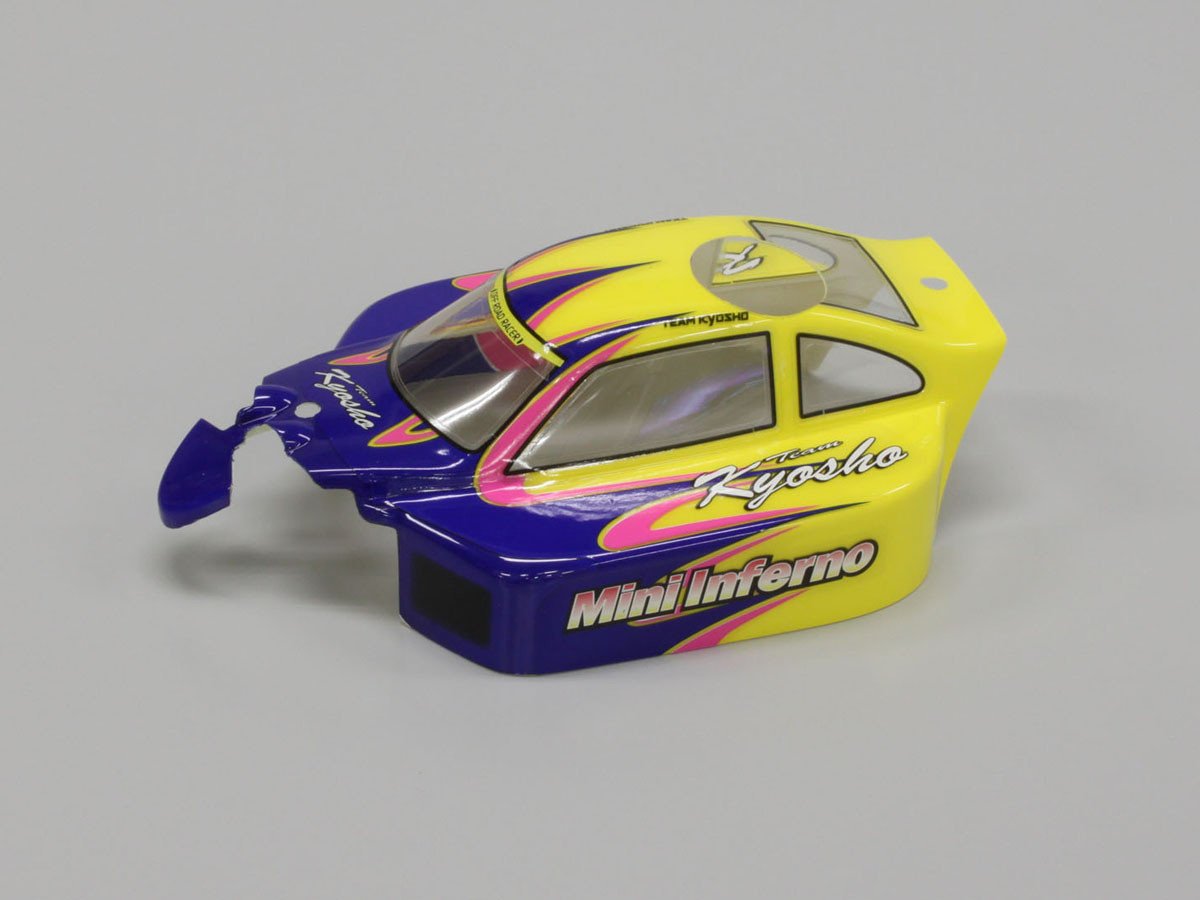 IHB02 Mini Inferno Colored Body Set (Yellow/Blue) IHB02  - KYOSHO RC