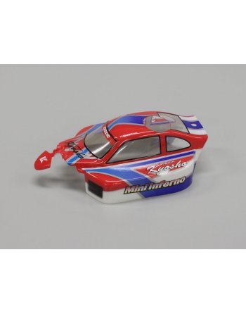 IHB04 Mini Inferno Colored Body Set (Type-4/Orange/White) IHB04  - KYOSHO RC