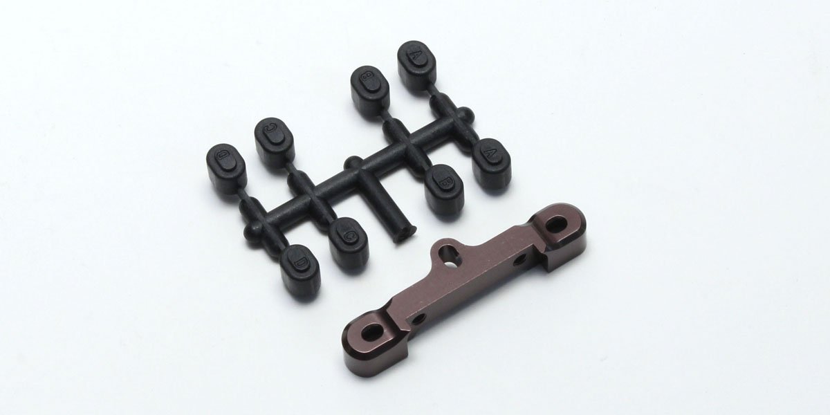 LA368 Aluminum Front Sus. Holder (FF/ZX6) LA368  - KYOSHO RC