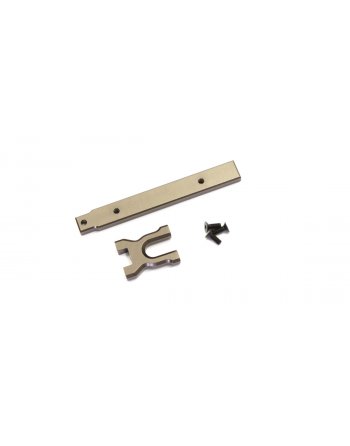 LAW40GM Al Center Mount & Stiffener Set(ZX-5FS/F LAW40GM  - KYOSHO RC