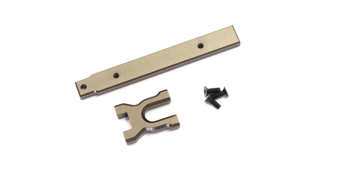 LAW40GM Al Center Mount & Stiffener Set(ZX-5FS/F LAW40GM  - KYOSHO RC