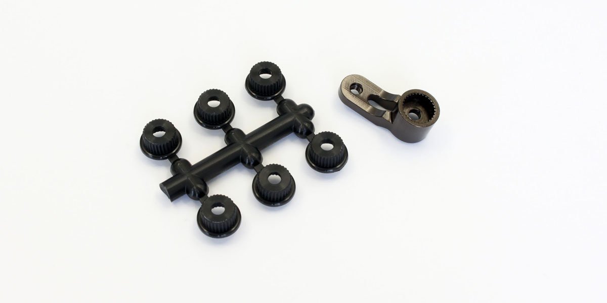 LAW42 Alumium Servo Horn(Gunmetal/ZX-5/RB5/RT5 LAW42  - KYOSHO RC