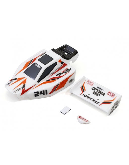 MBB09W Body Set (Turbo Optima Mid Special/White)