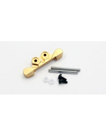 MBW025G-0 Aluminum Rear Sus Mount (0-deg/Gold) MBW025G-0  - KYOSHO RC