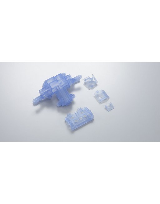 MMF03CB Skeleton Servo Case Set(Clear Blue) MMF03CB  - KYOSHO RC
