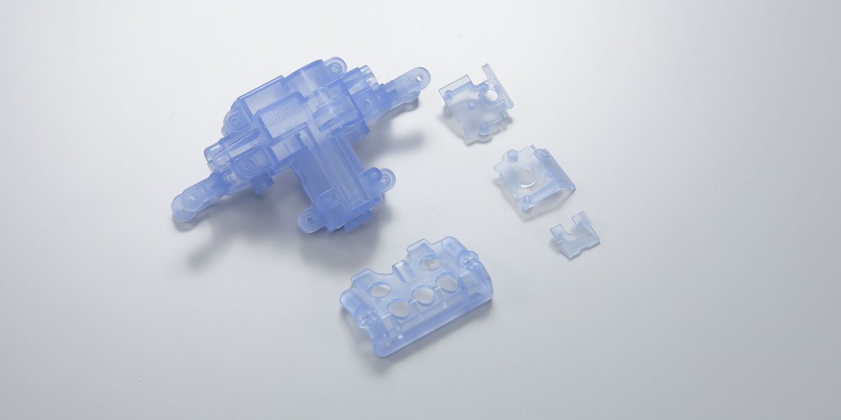MMF03CB Skeleton Servo Case Set(Clear Blue) MMF03CB  - KYOSHO RC