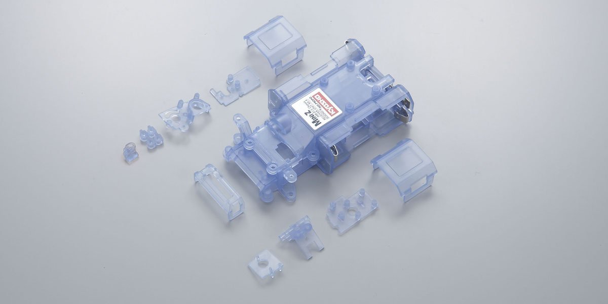 MZF151CB Skeleton Chassis Set(Clear Blue/MR-015) MZF151CB  - KYOSHO RC