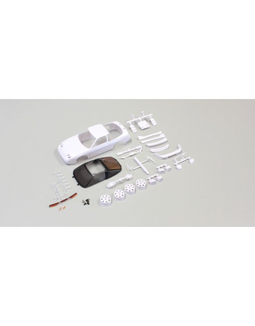 MZN179 NISSAN 180SX White body set(w/Wheels) MZN179  - KYOSHO RC