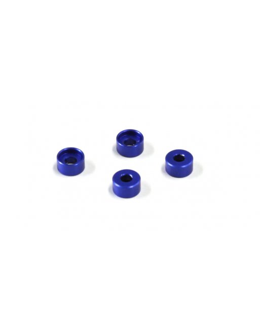 MZW418-25 Al Friction Mount Collar(2.5mm/Blue/4pcs MZW418-25  - KYOSHO RC