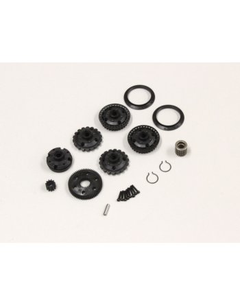 OT208 Diff Gear Case & Pulley (OPTIMA) OT208B  - KYOSHO RC