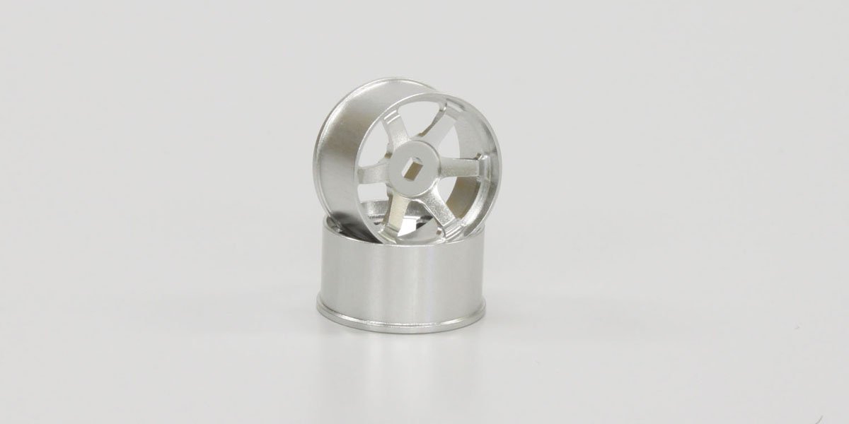 R246-1482 TE37 Wheel Wide Off-Set 0mm Silver R246-1482  - KYOSHO RC