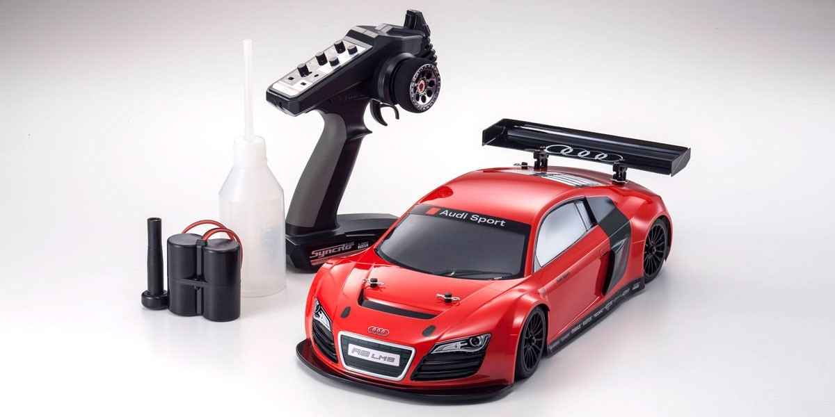 Kyosho Pure Ten GP FW-06 r/s Audi R8 LMS RED w/KT231