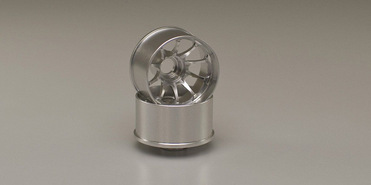 R246-1662 CE28N Wheel Wide Off-Set 3.0mm Silver R246-1662  - KYOSHO RC