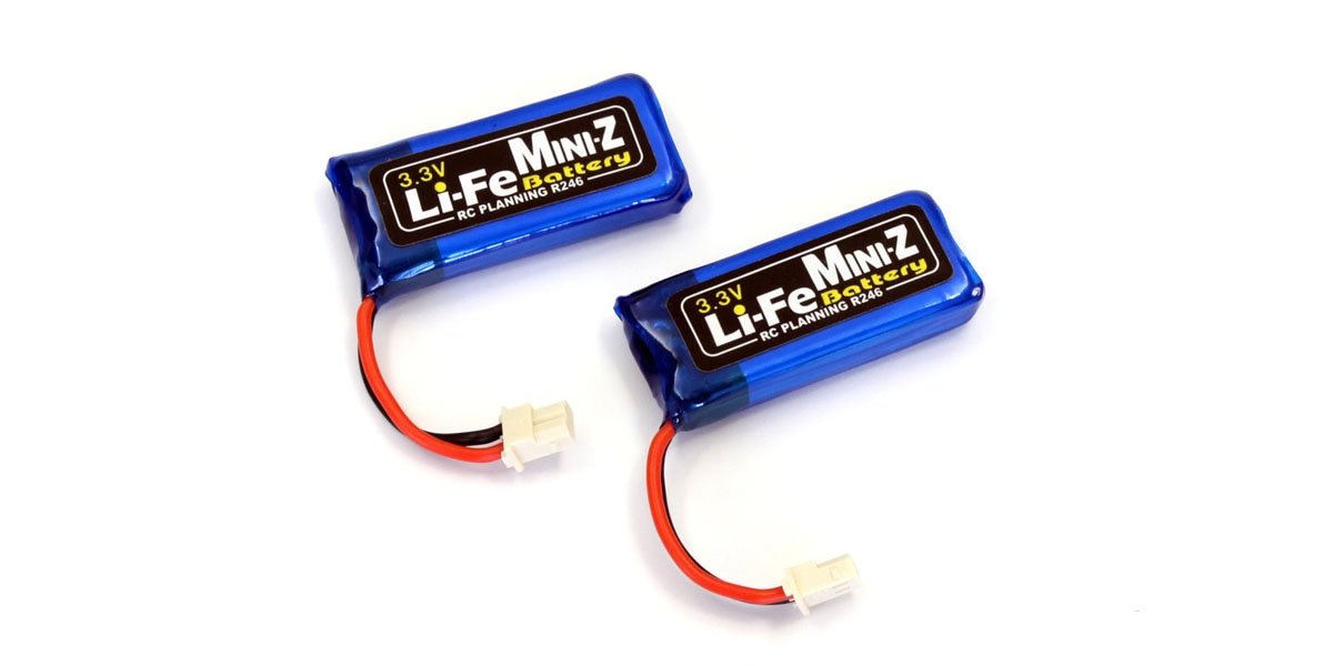 R246-1802 MINI-Z Li-Fe 3.3V Battery 2pcs R246-1802  - KYOSHO RC
