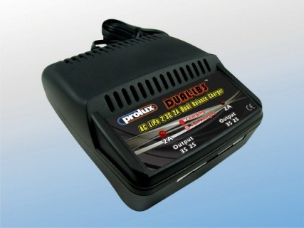 AC 2A 2-3S Li-Po DUAL BALANCE CHARGER