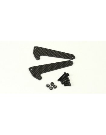 SCW003 Carbon Front Shock Stay(HG Shock/2pcs/Scorpion) SCW003B  - KYOSHO RC