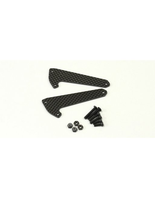 SCW003 Carbon Front Shock Stay(HG Shock/2pcs/Scorpion) SCW003B  - KYOSHO RC
