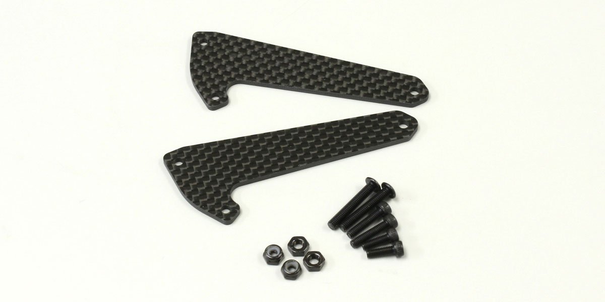 SCW003 Carbon Front Shock Stay(HG Shock/2pcs/Scorpion) SCW003B  - KYOSHO RC