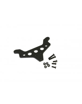 SCW007 Carbon Rear Shock Stay(HG Shock/Scorpion SCW007B  - KYOSHO RC