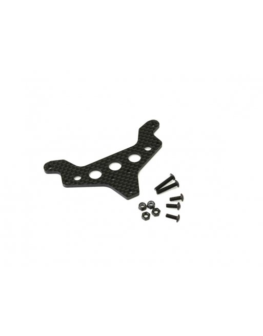 SCW007 Carbon Rear Shock Stay(HG Shock/Scorpion SCW007B  - KYOSHO RC