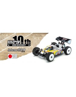 33011 Kyosho INFERNO MP9 TKI4 1/8 Scale Radio Control 21 Engine 4WD Racing Buggy 10th Anniversary Special Edition 33011