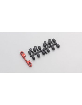 TF018 Aluminum Sus. Holder(TF-5) TF018  - KYOSHO RC